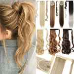 Synthetic Clip In Wrap Around Ponytail Hair Extension