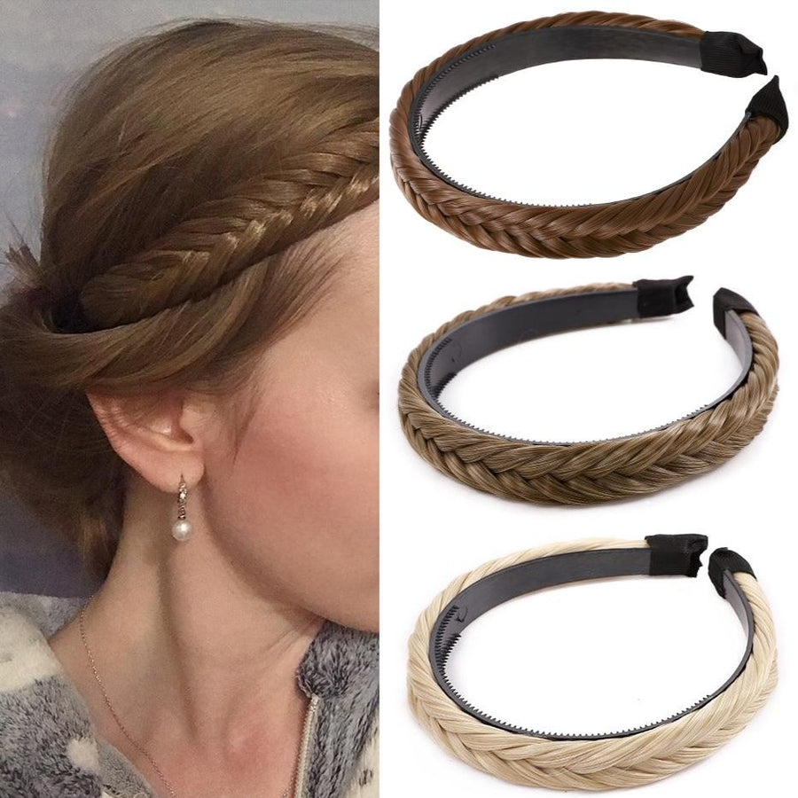 Braided Head Band Hair Accessory - Hair Accessories UK